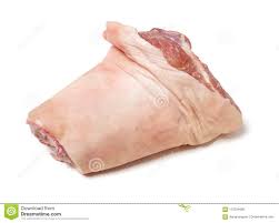 raw pork leg